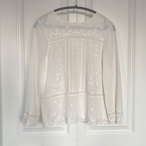 Elegant embroidered blouse